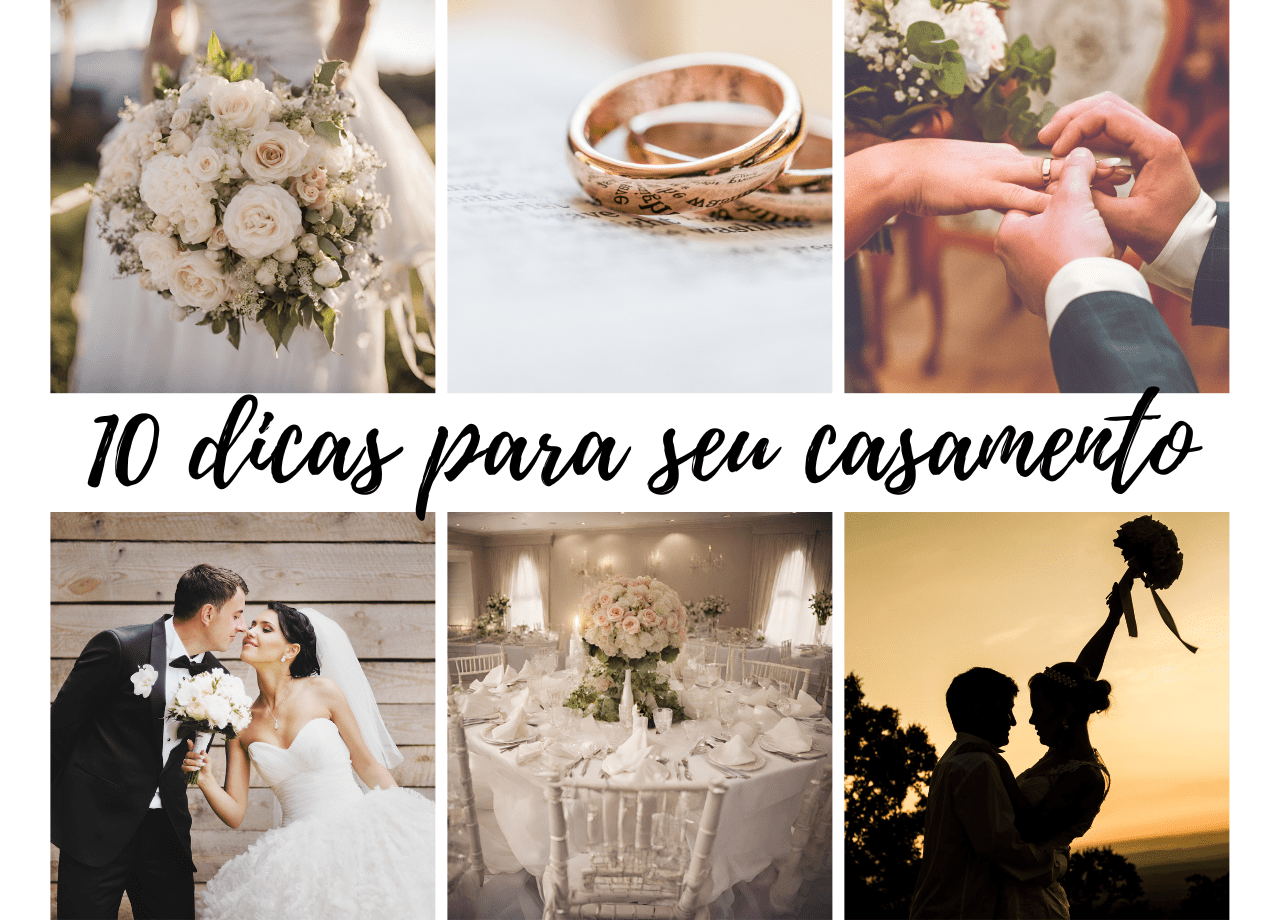 Para noivas e noivos: 10 cuidados fundamentais para o dia do casamento!